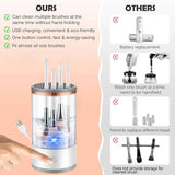 Makeup Brush Cleaner Electric Automatic Makeup Brush Cleanser Portable 3 In 1 With Pad Cosmetic Makeup Brush Washing Machine